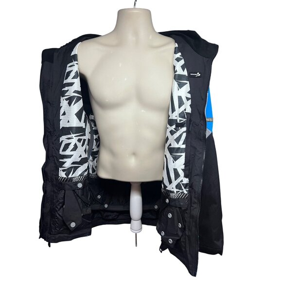 Fox Racing Tech FX 2 Series Snowboard Ski Zip Up Hooded Softshell Jacket Large - Picture 4 of 16